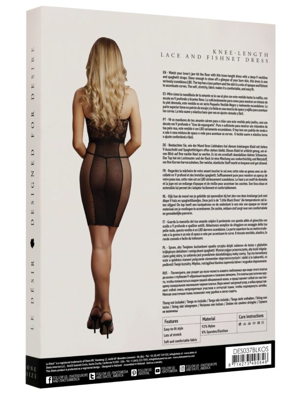 Robe sexy Deva - Noire – Image 4