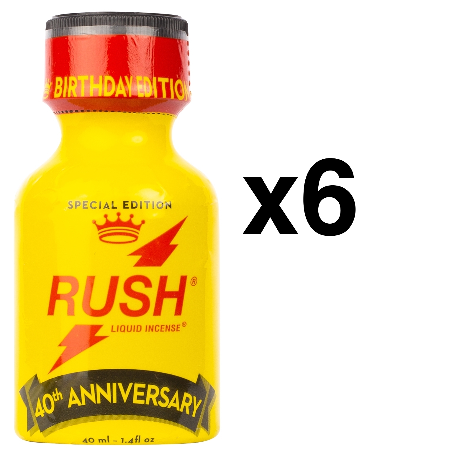 RUSH ORIGINAL 40ml x6