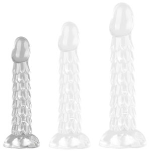 Gode Transparent Scales Mush S 15.5 x 3.5cm