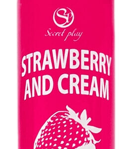 Lubrifiant Effet Chaud TOUCH & KISS Fraise à la crème 50ml