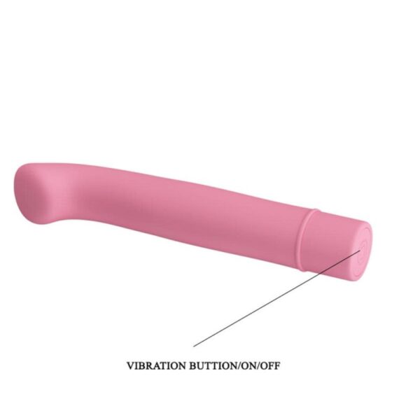 Sextoy vibrant BOGEY - 15 x 2.4 cm Rose pastel – Image 6