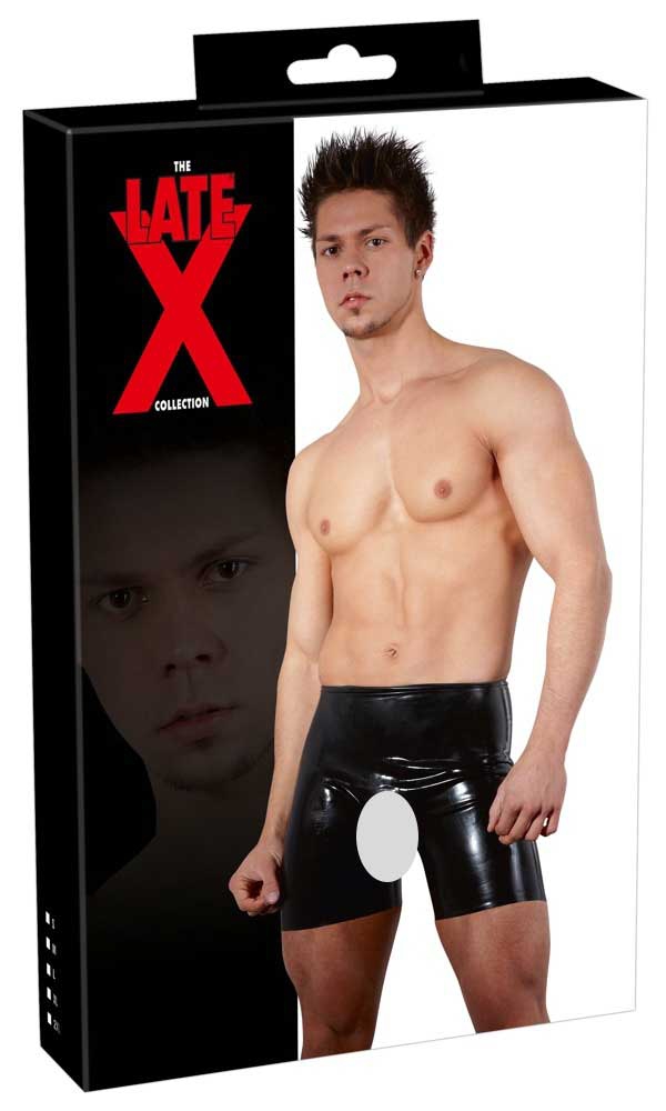 Short en latex avec Ouverture – Image 3