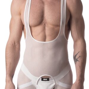 Singlet Backless Pan Blanc