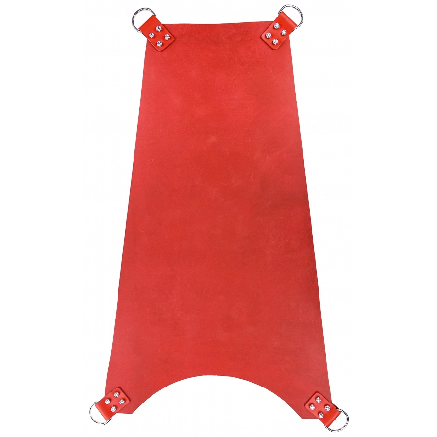 Sling en cuir 4 Points Ajusté Rouge – Image 3