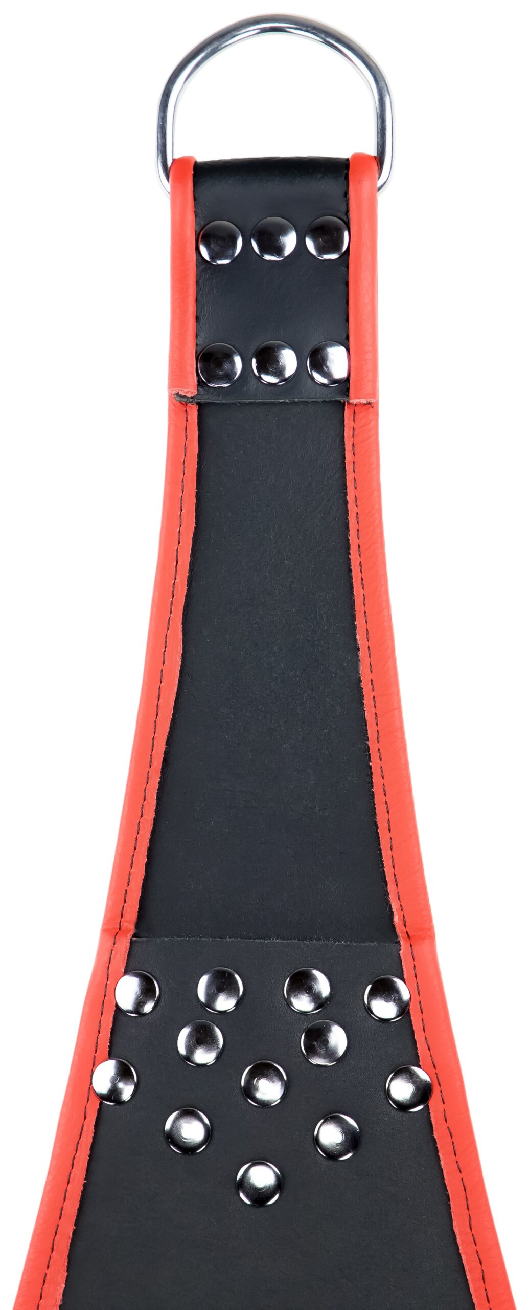 Sling en cuir 5 Points Noir-Rouge – Image 4