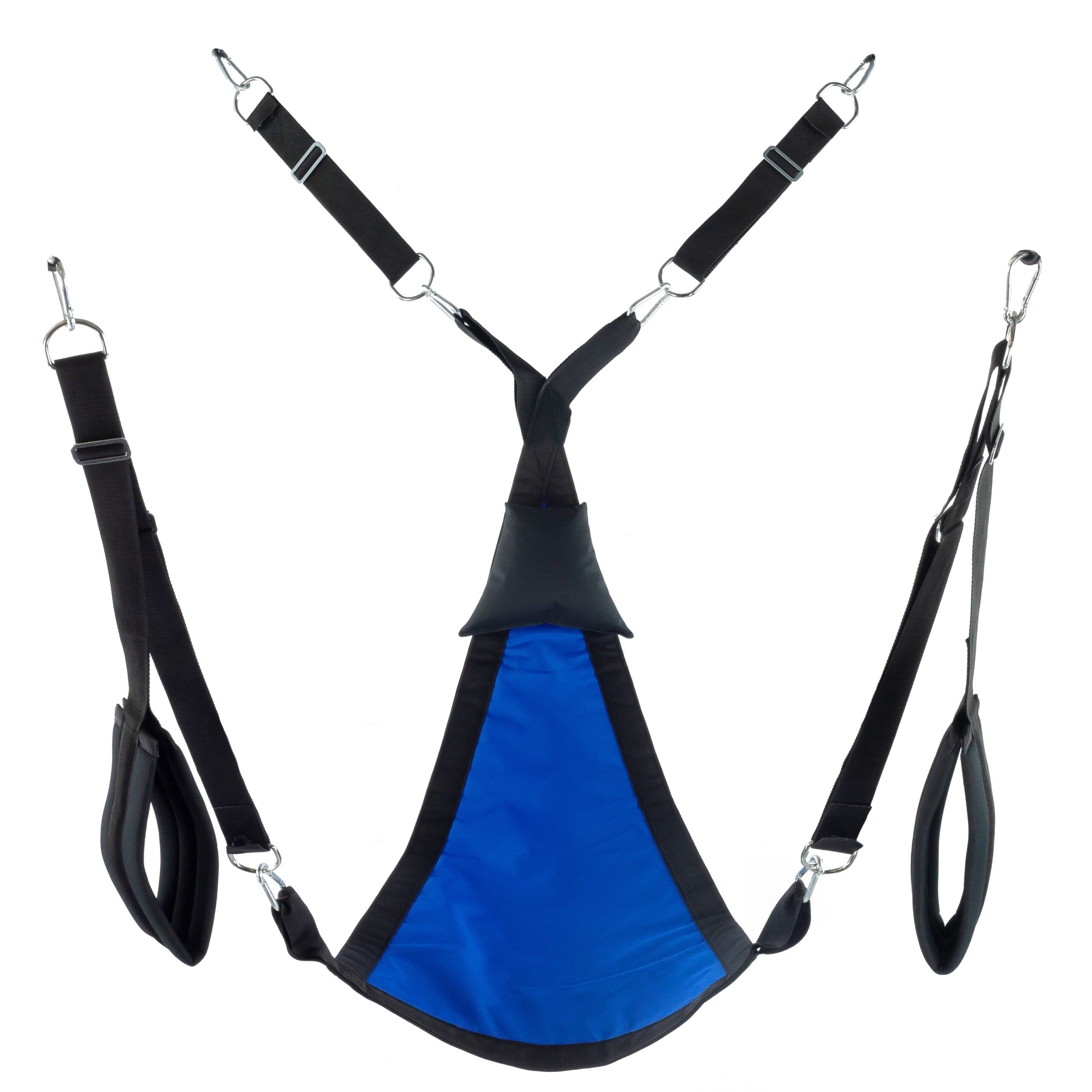 Sling en tissu Triangle - Set complet Bleu – Image 2