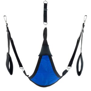 Sling en tissu Triangle - Set complet Bleu