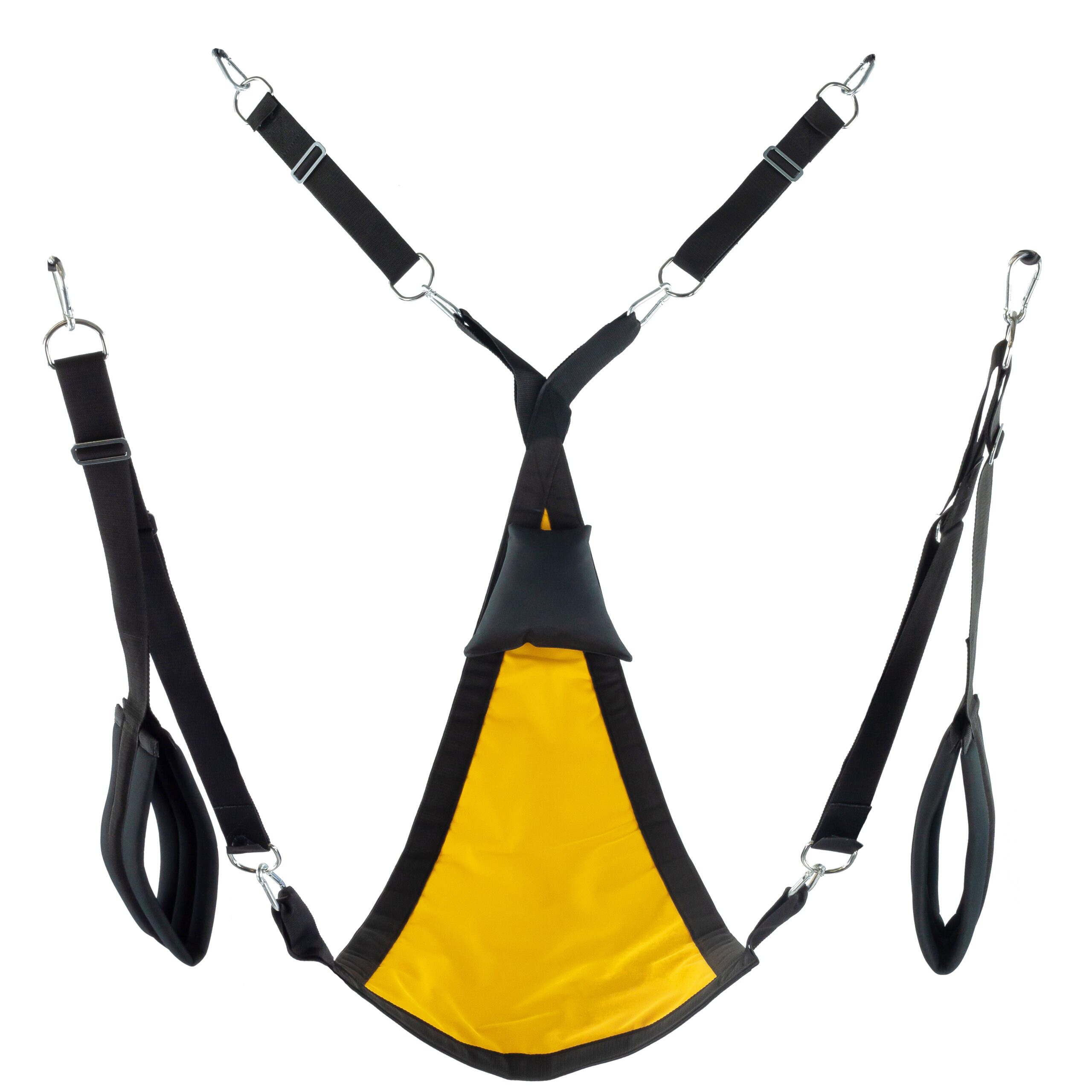 Sling en tissu Triangle - Set complet Jaune – Image 2