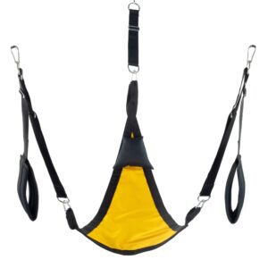 Sling en tissu Triangle - Set complet Jaune