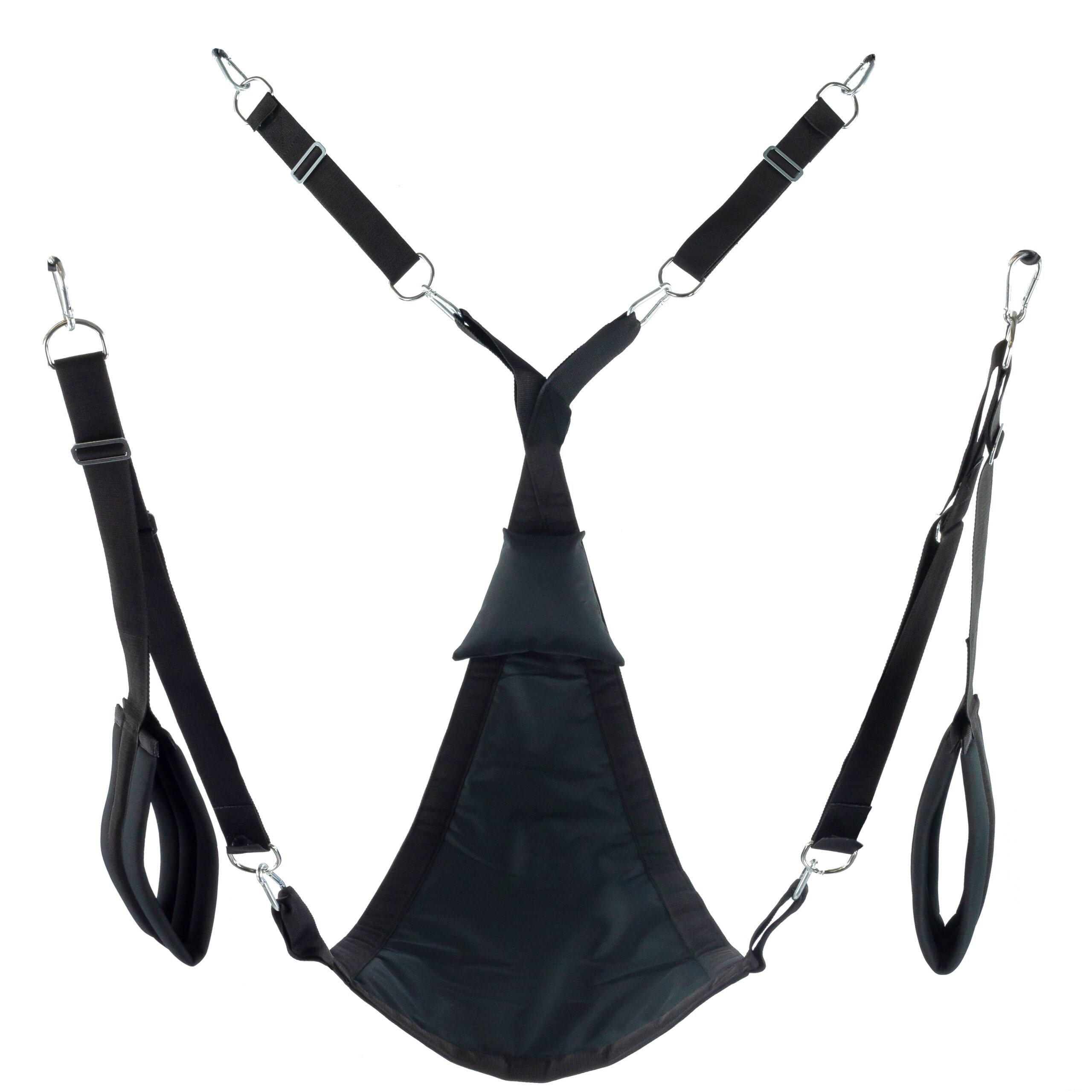 Sling en tissu Triangle - Set complet Noir – Image 2