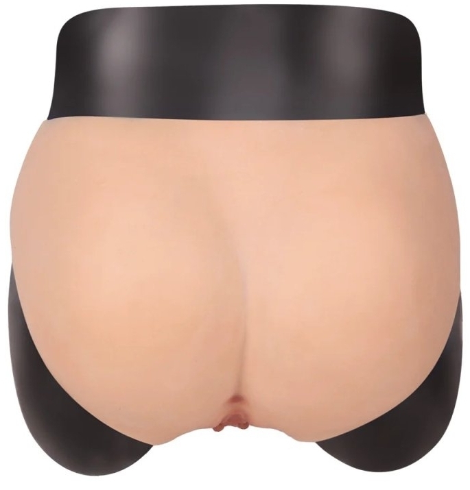 Slip avec Vulve et Fessier Pants Vag Couleur Chair – Image 4