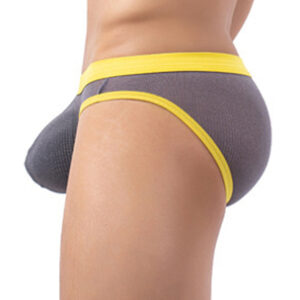 Slip Clipo Gris-jaune