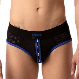 Slip Sicile Noir-Bleu