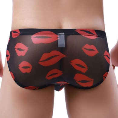 Slip Trompe Kiss Lips Noir – Image 2