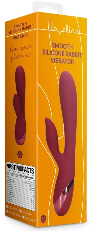 Vibro Rabbit Darkcherry 11 x 3.5cm – Image 2