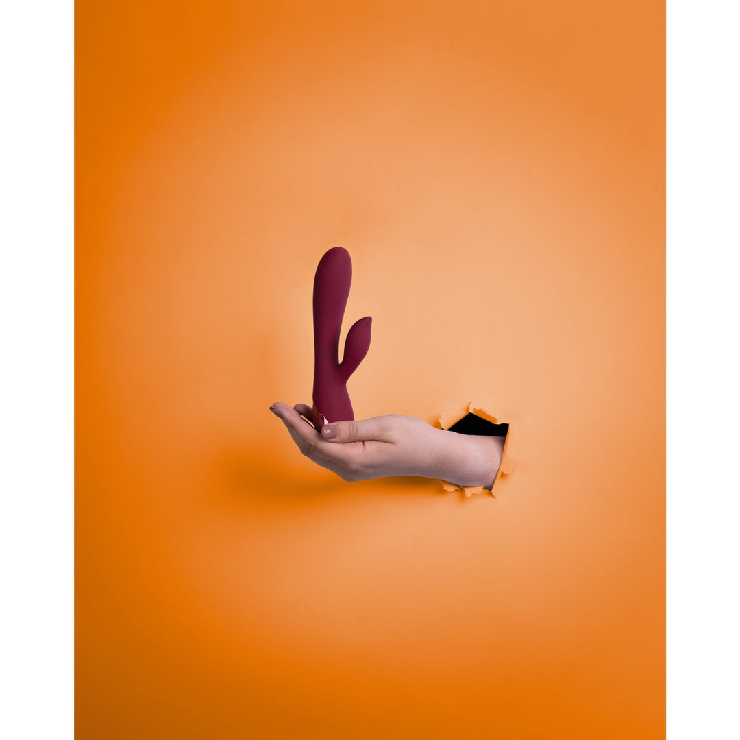Vibro Rabbit Darkcherry 11 x 3.5cm – Image 7