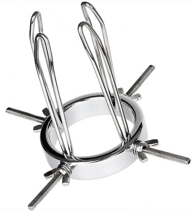 Speculum anal en métal LONG PIPE 11.5cm