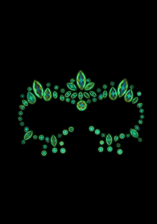 Stickers Strass Contours des Yeux phosphorescents Glow Jewelry – Image 4