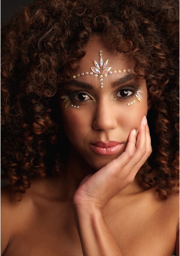 Stickers Strass Visage phosphorescent Glow Jewelry – Image 5