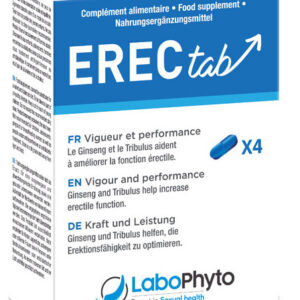 Stimulant d'érection Erec Tab 4 gélules