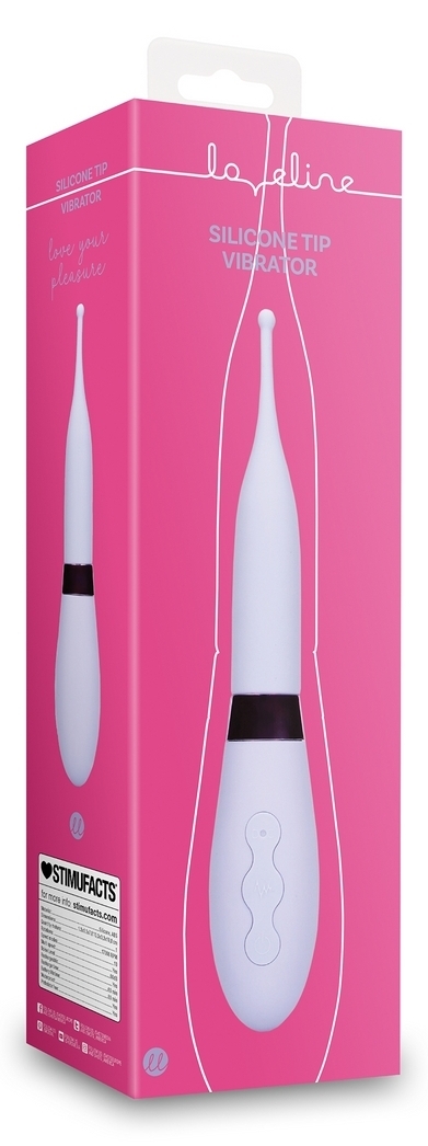 Stimulateur avec pointe vibrante Tip Vibrator 20 cm Violet – Image 2