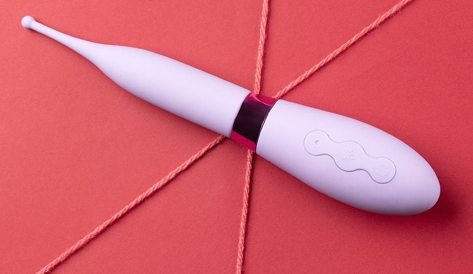 Stimulateur avec pointe vibrante Tip Vibrator 20 cm Violet – Image 5