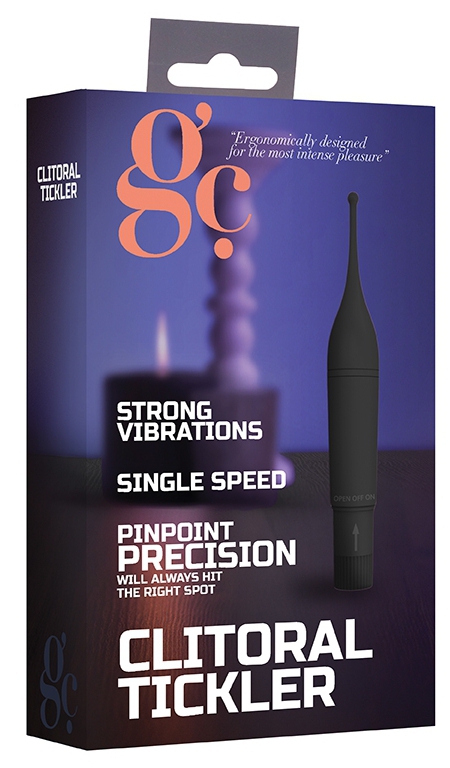 Stimulateur Clitoral Tickler Noir – Image 2