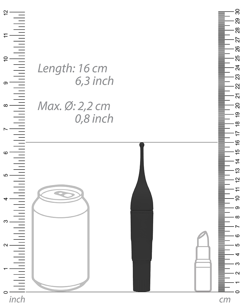 Stimulateur Clitoral Tickler Noir – Image 4