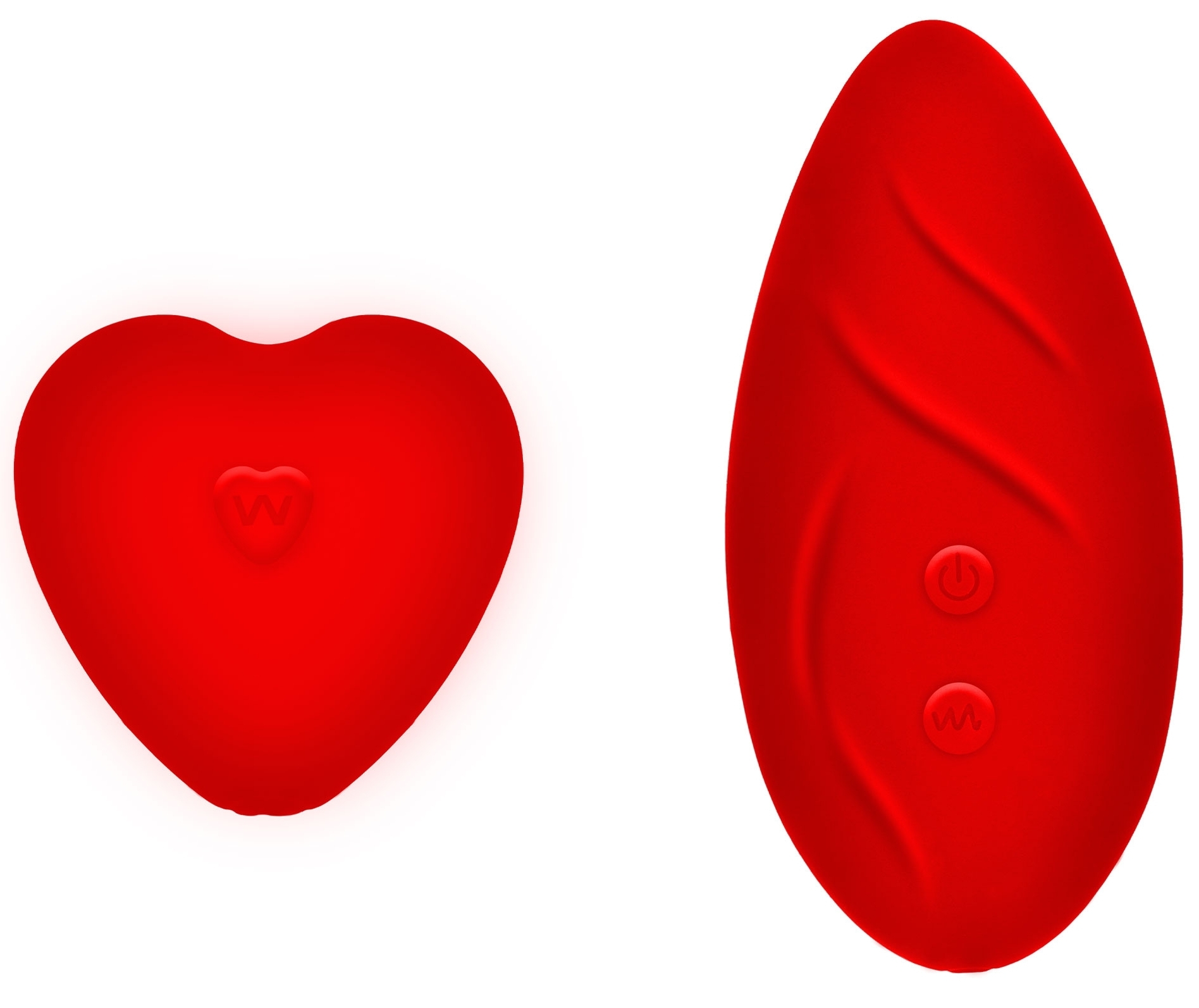 Stimulateur de clitoris avec culotte dentelle Divine Panty Rouge – Image 4