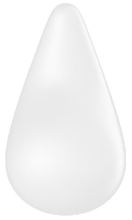 Stimulateur de Clitoris Dew Drop Blanc – Image 6