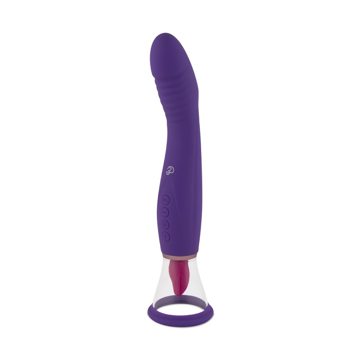 Stimulateur de clitoris et point G Pleasure Pump 26cm – Image 2