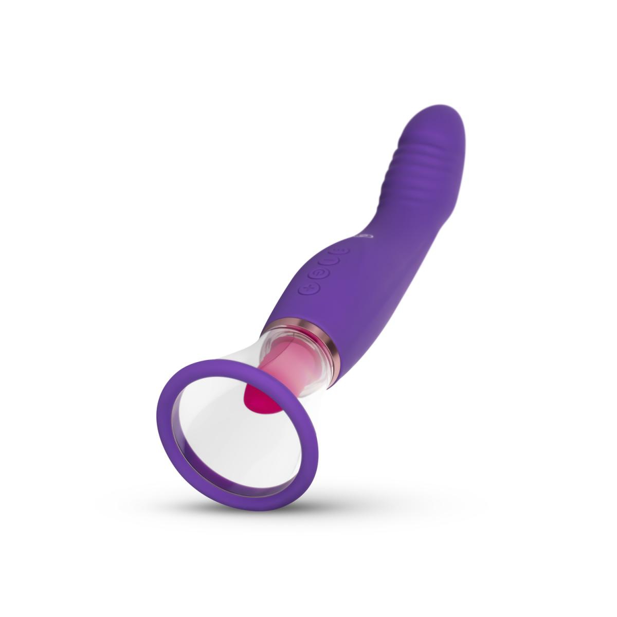 Stimulateur de clitoris et point G Pleasure Pump 26cm – Image 13