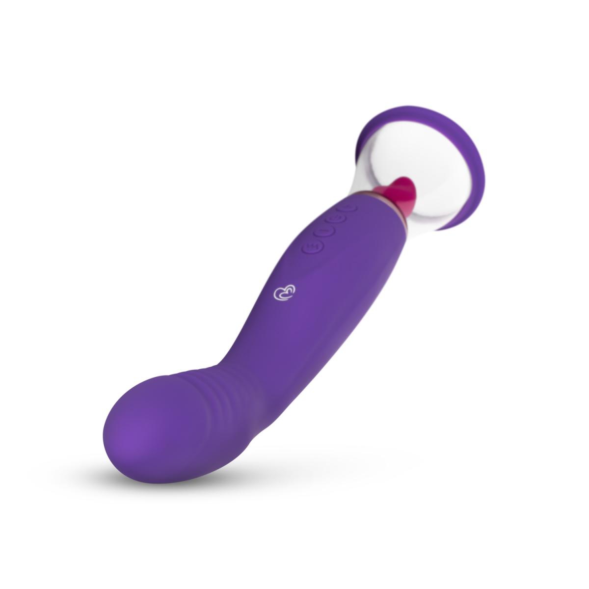 Stimulateur de clitoris et point G Pleasure Pump 26cm – Image 14