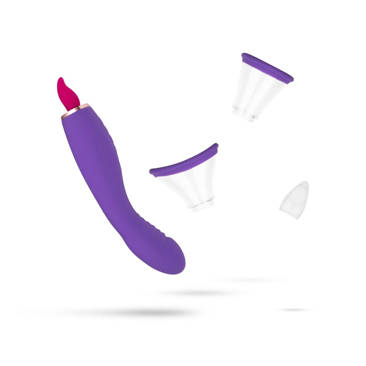Stimulateur de clitoris et point G Pleasure Pump 26cm – Image 17