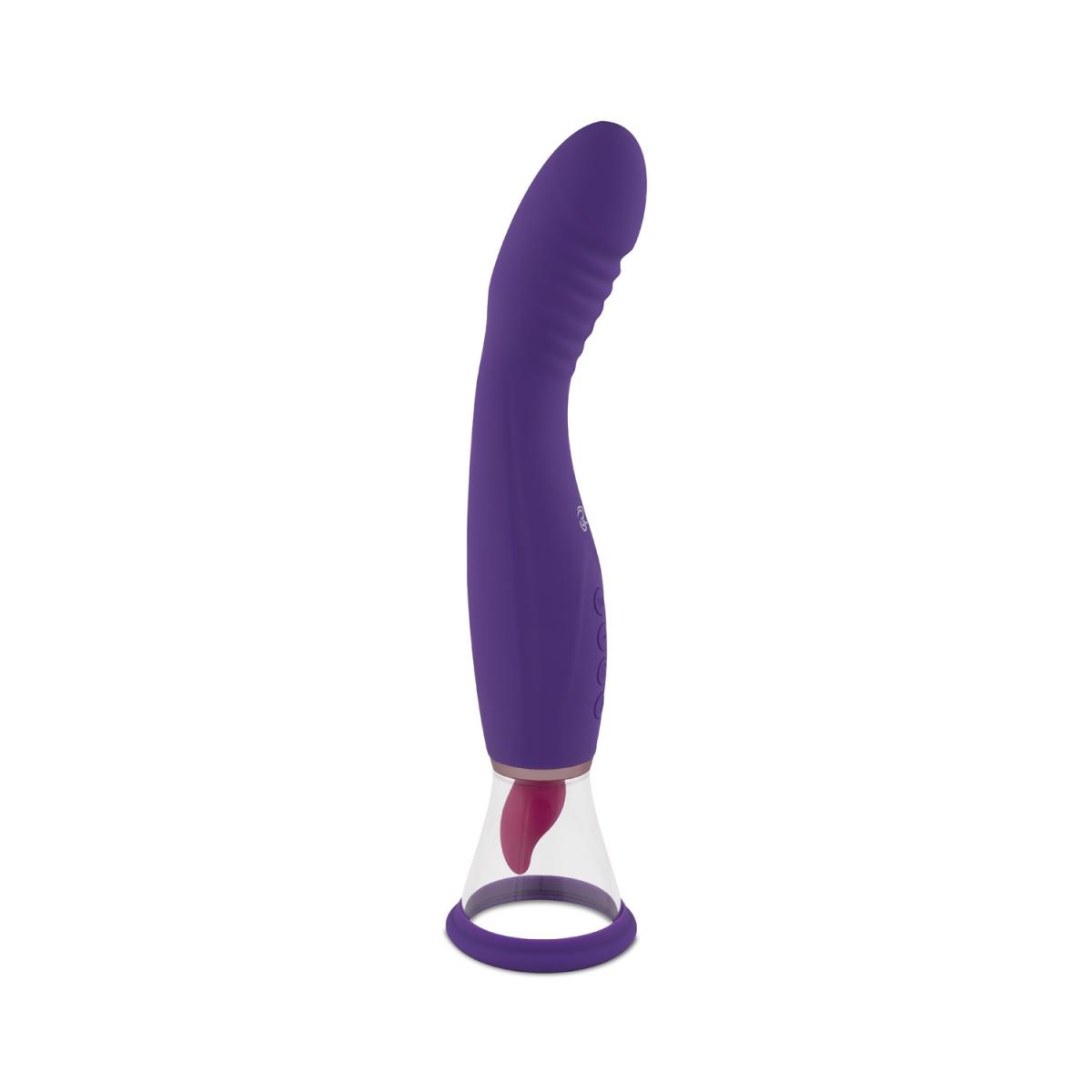 Stimulateur de clitoris et point G Pleasure Pump 26cm – Image 3