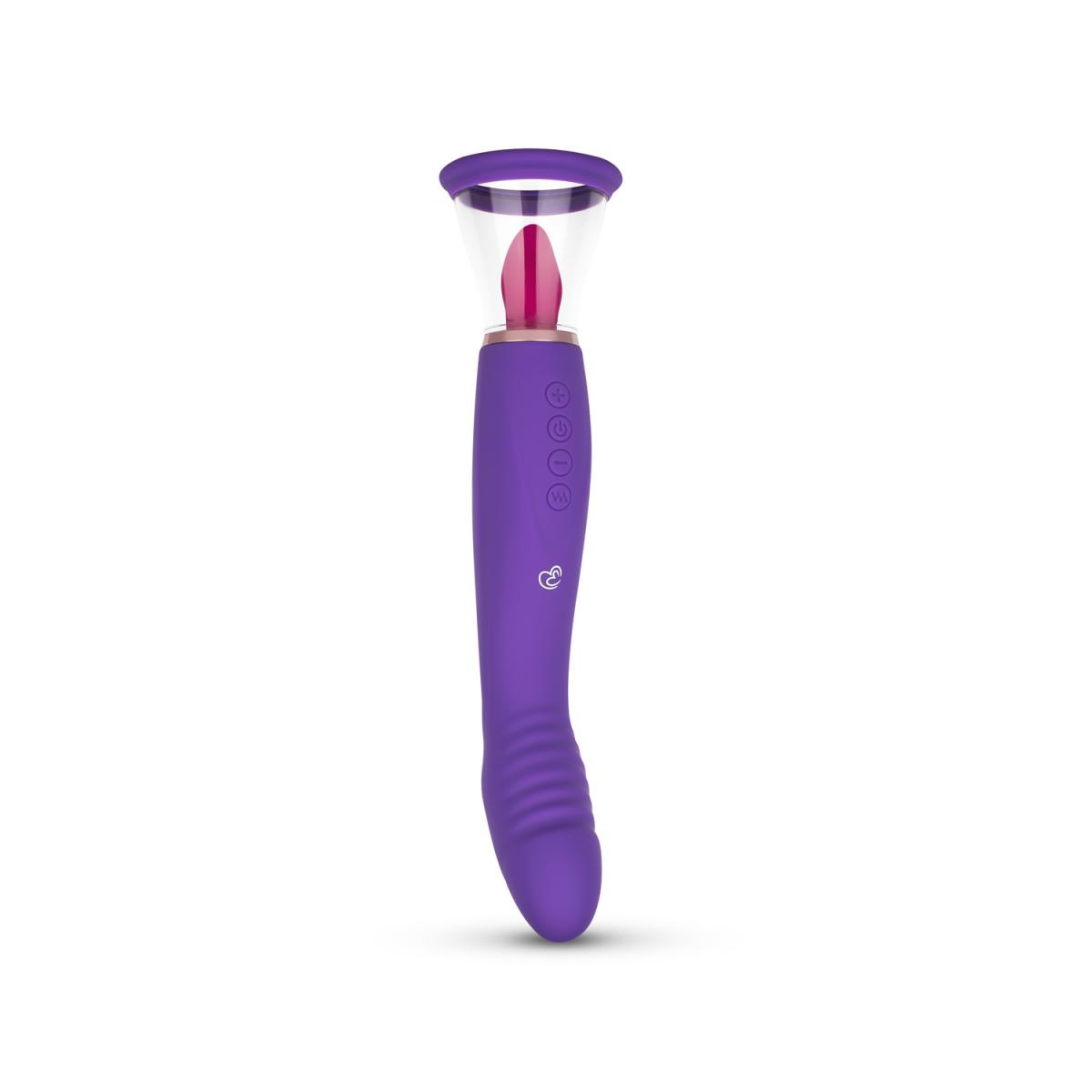 Stimulateur de clitoris et point G Pleasure Pump 26cm – Image 9