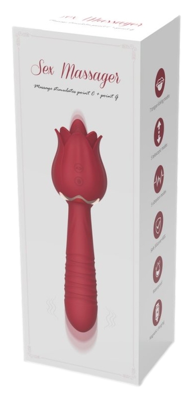 Stimulateur de clitoris et Point G Rose Licky – Image 3