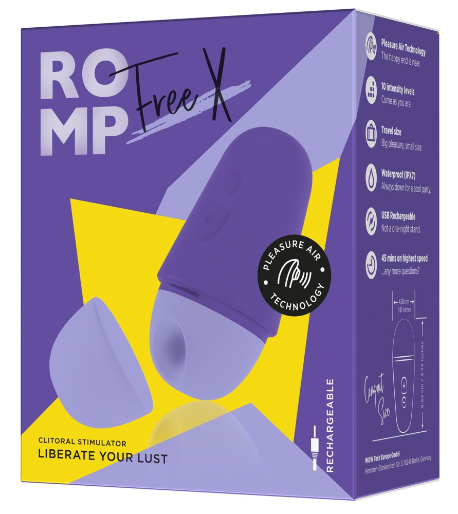 Stimulateur de Clitoris Free X Violet – Image 2
