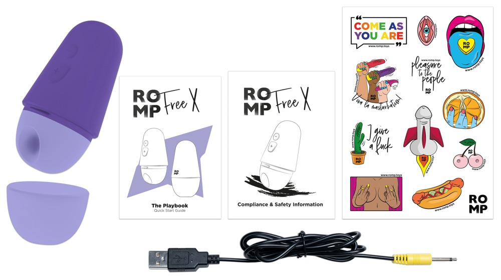 Stimulateur de Clitoris Free X Violet – Image 7