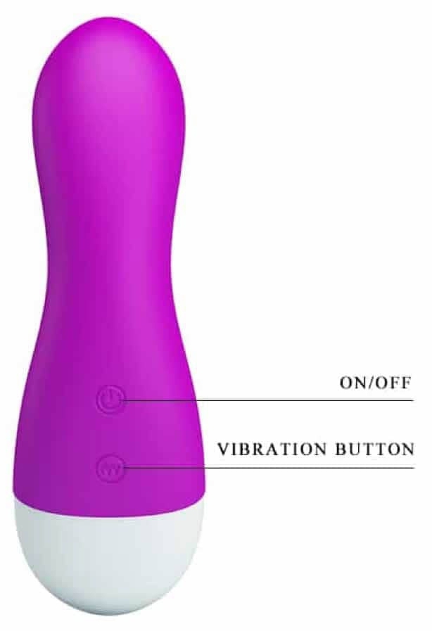 Stimulateur de clitoris Ian Pretty Love 12cm Violet – Image 4