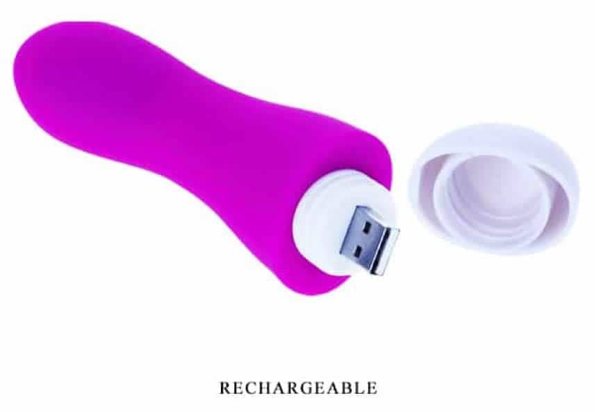 Stimulateur de clitoris Ian Pretty Love 12cm Violet – Image 5