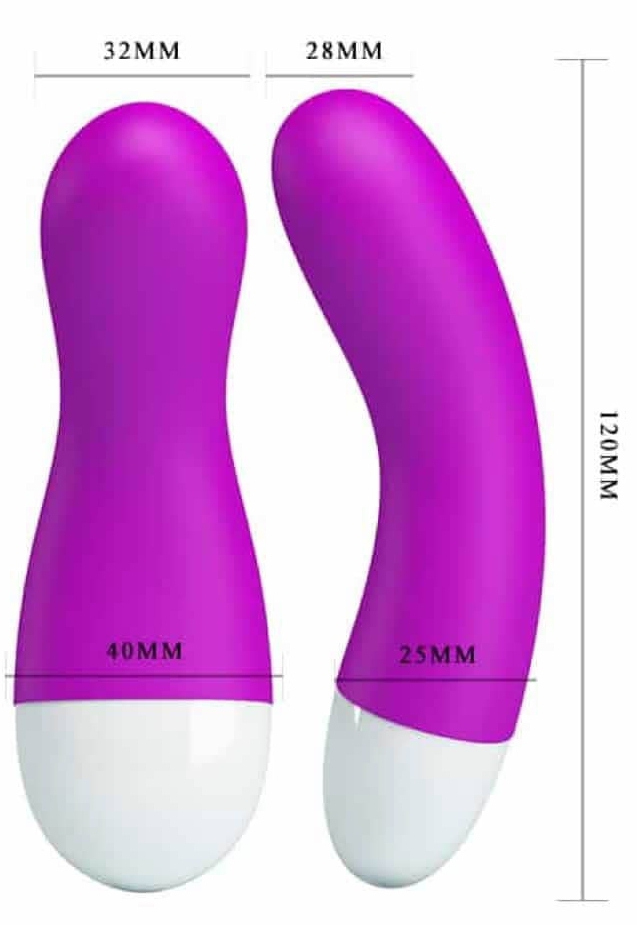 Stimulateur de clitoris Ian Pretty Love 12cm Violet – Image 6