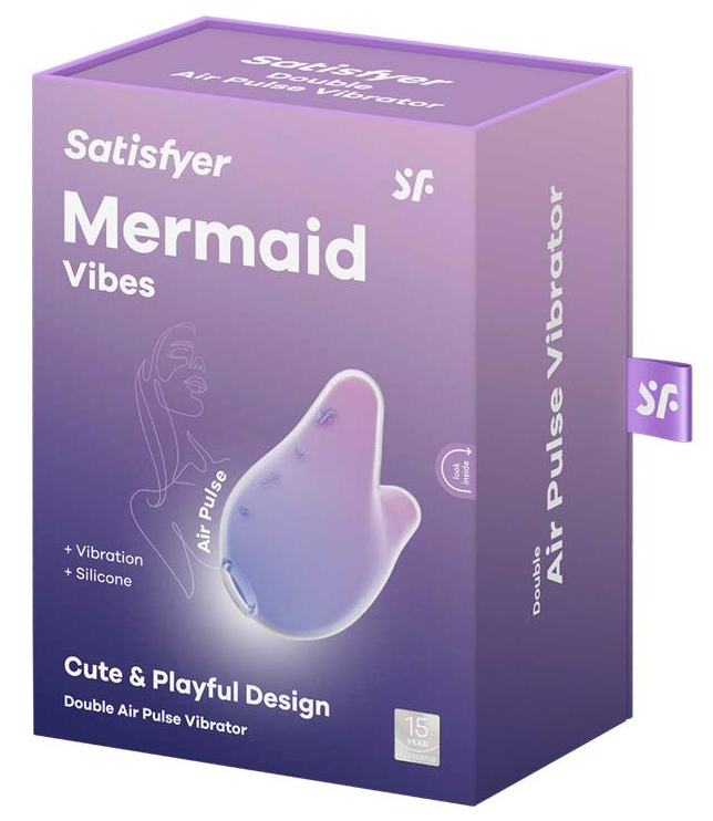 Stimulateur de Clitoris Mermaid Violet Rose – Image 2