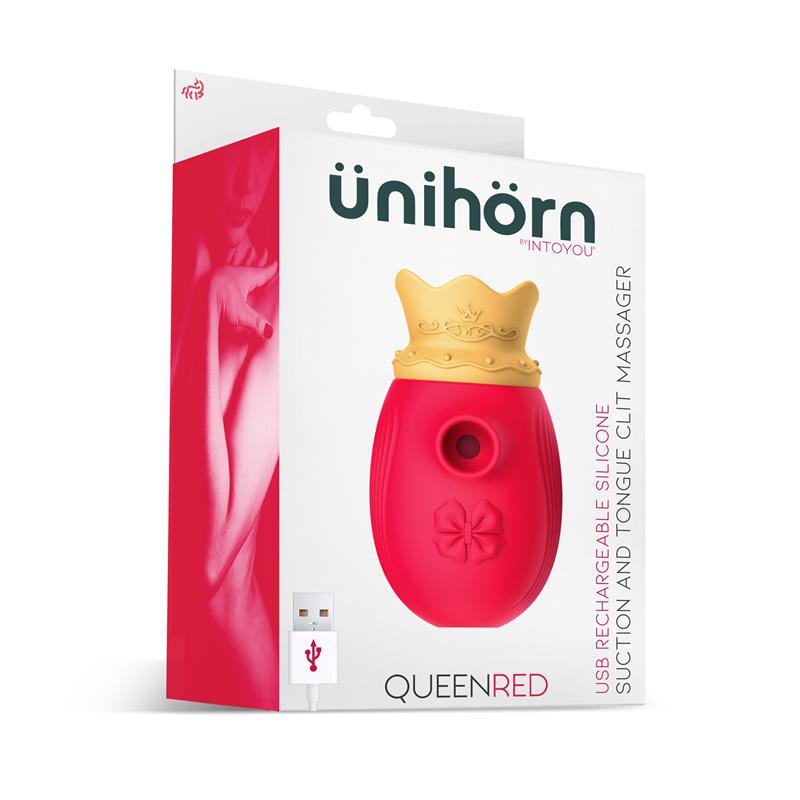 Stimulateur de clitoris Queen Rouge – Image 2