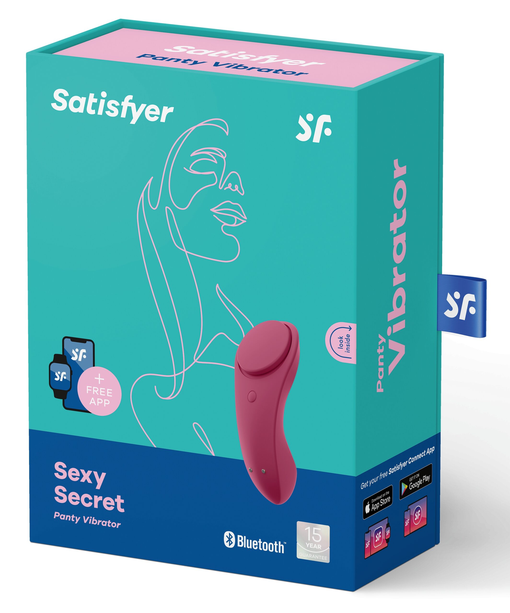 Stimulateur de clitoris Sexy Secret - Panty Vibrator Satisfyer – Image 2