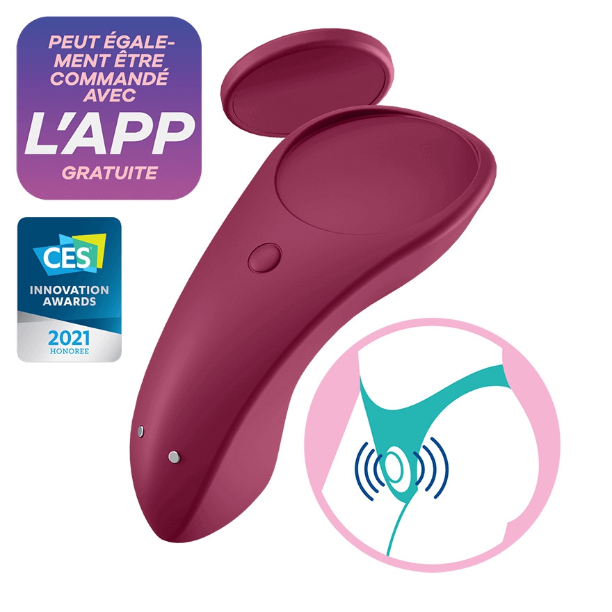 Stimulateur de clitoris Sexy Secret - Panty Vibrator Satisfyer – Image 10