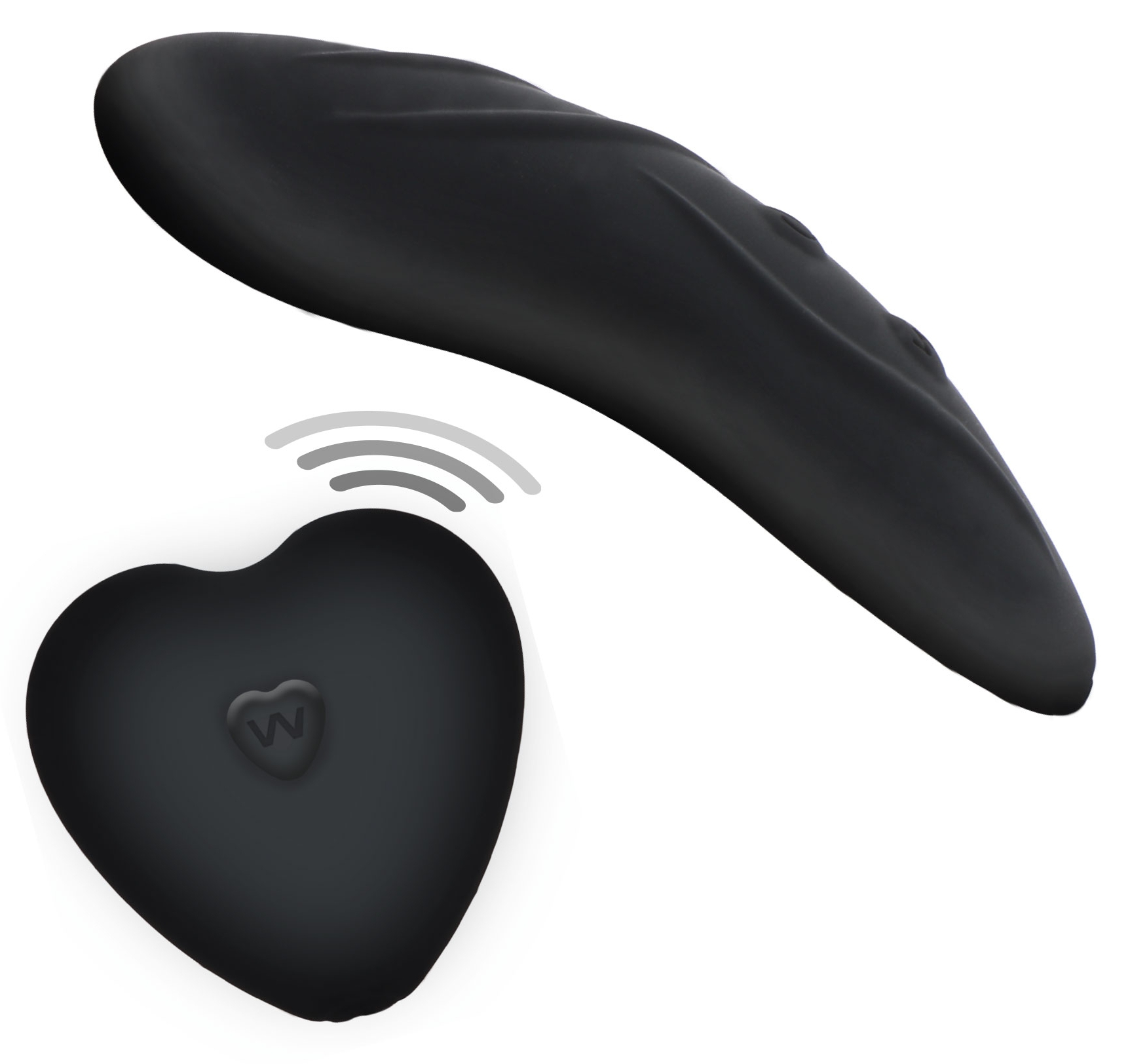 Stimulateur de clitoris télécommandé Panty Angel Noir – Image 3