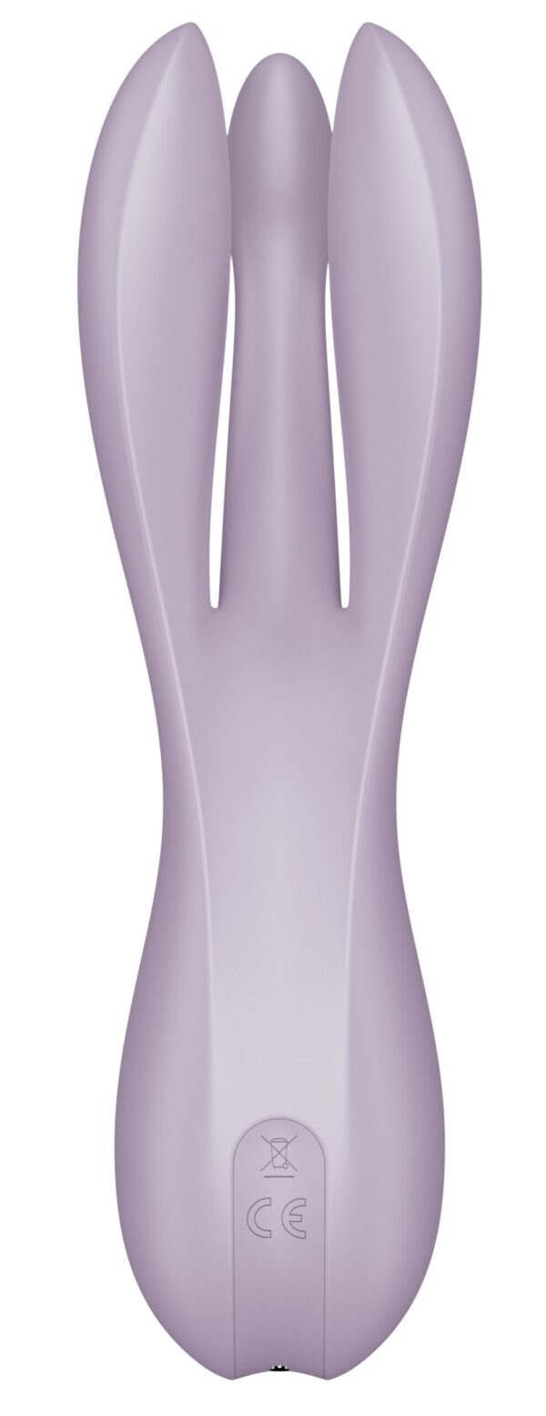 Stimulateur de clitoris vibrant Threesome 2 Satisfyer Violet – Image 5