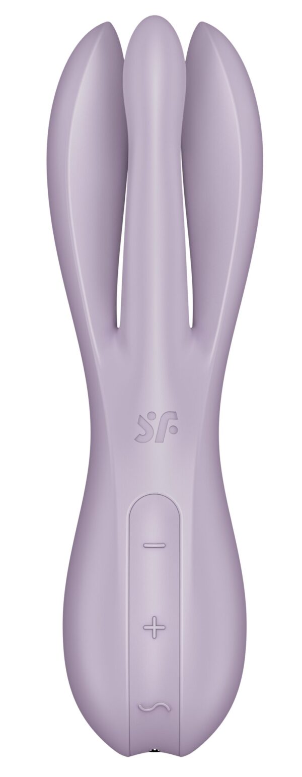 Stimulateur de clitoris vibrant Threesome 2 Satisfyer Violet – Image 9