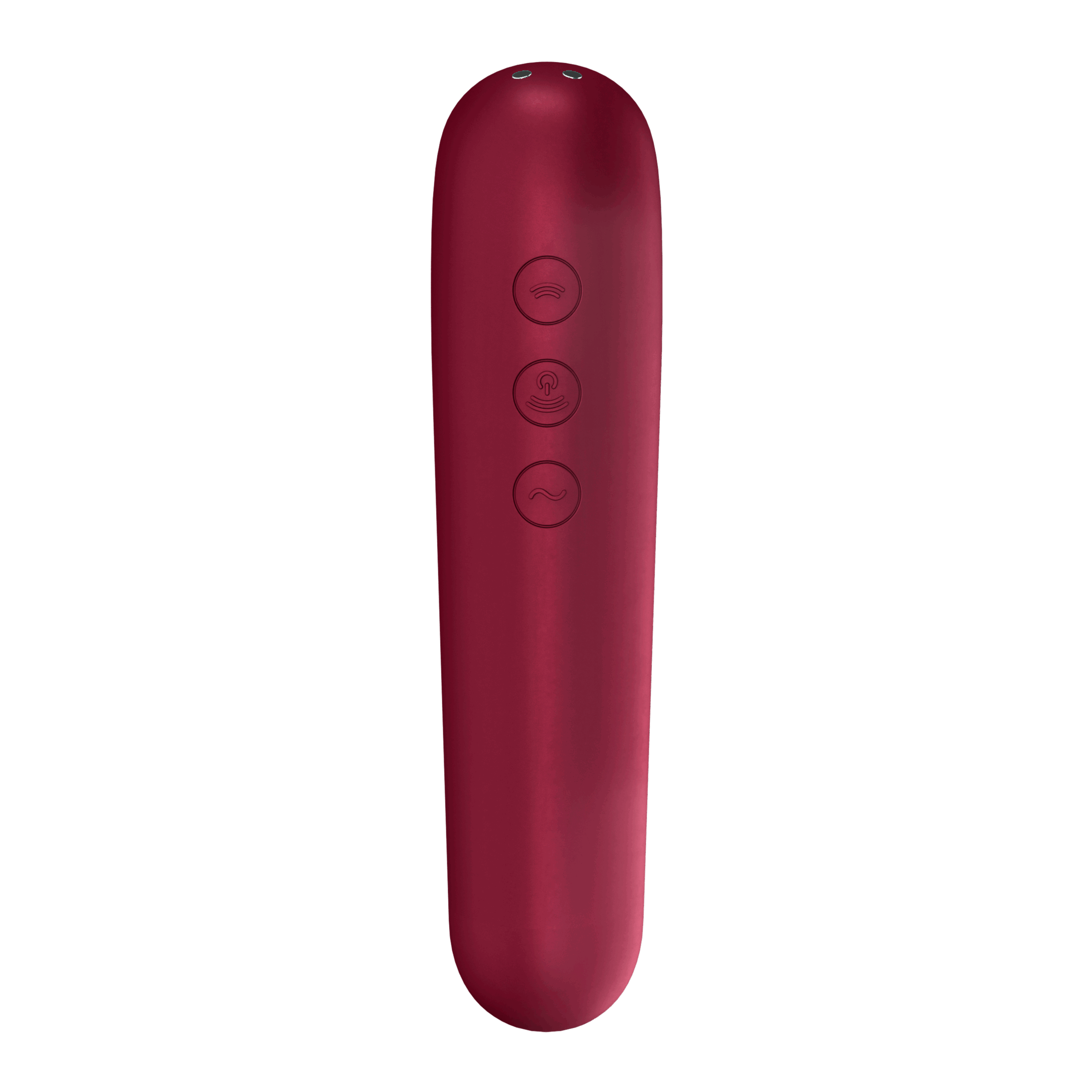 Stimulateur de clitoris + Vibromasseur Dual Love Rouge – Image 5
